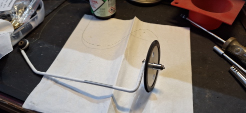 Lenco idlerwheel-stang met teflon-demping